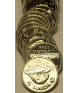 Canada Beweis Rolle (20) Münzen 1968 Biber Nickels ~ Fantastisch - £45.76 GBP