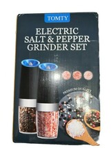 Tomty Electric Salt And Pepper Grinder Set Adjustable Grinder Gift Idea ... - $247.52 MXN