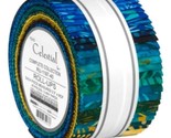 Jelly Roll Artisan Batiks Celestial Kaufman Cotton Fabric Roll-Ups M494.49 - $39.97