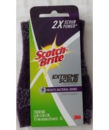 Scotch-Brite 2X Scrub Power Extreme Scrub Power Resists Odors 2 Count Sc... - $12.28 CAD