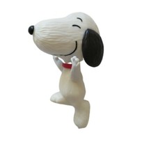 The Peanuts Movie Snoopy Figure Spinning Toy Plastic Dog Number 10 McDon... - £2.71 GBP