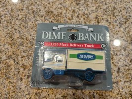 Ertl Agway Dime Bank 1926 Mack Delivery Diecast New On Card 1996 - $4.94