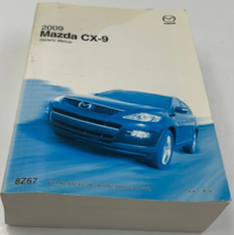 2009 Mazda CX-9 CX9 Owners Manual Handbook OEM H02B54070 - £35.96 GBP