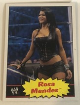 Rosa Mendes 2012 Topps WWE Card #34 - £1.48 GBP