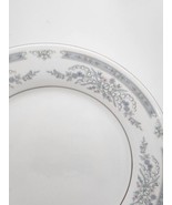 4 Piece Place Setting Crown Ming (Diana)  Silver Trim Blue And Pink Flow... - $41.13 CAD