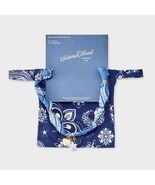 Universal Thread Bandana Print Necklace &amp; Pouch Light Blue - $214.76 MXN