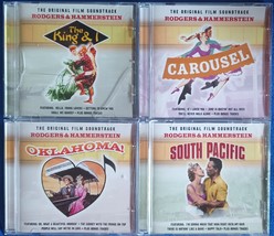 South Pacific,Carousel,The King and I &amp; Oklamhoma! soundtracks - £31.23 GBP