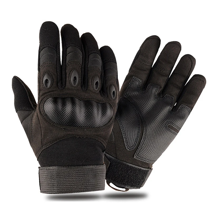 Motorcycle Gloves Super Fiber Reinforced Leather Motocross Motorbike Biker - £19.45 GBP+