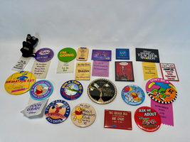 The Disney Store Cast Member Buttons - Misc. In-Store Promotions (Coll. of 20) - $125.00