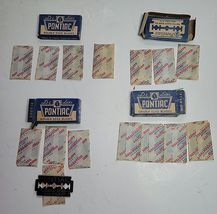 DELUXE PONTIAC DOUBLE EDGE BLADES VINTAGE IN ORIGINAL BOXES image 2
