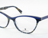 Seraphin Par Ogi TAMARAC 8031 Cobalt Bleu / Plumage Lunettes 53-18-140mm - $195.56