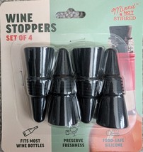 Wine Bottle Stoppers Silicone Pack of 4 - $4.95