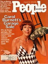 People Magazine August 16, 1976 Carol Burnett&#39;s Garage Sale - £6.04 GBP