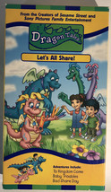 Dragon Tales-Lets All Share(Vhs 2000)TESTED-RARE Vintage COLLECTIBLE-SHIPN24HRS - £18.06 GBP