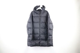 Eddie Bauer Womens Size 2XL XXL 550 Down Insulated Hooded Puffer Jacket Black - £69.73 GBP