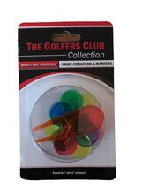 BRAND FUSION GOLF NEON PITCHFORKS AND GOLF BALL MARKERS. THE GOLFERS CLUB - $3.85