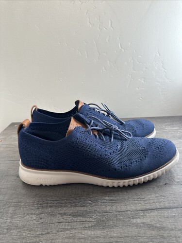 Cole Haan Zerogrand Stitchlite Oxford Marine Blue/Vapor Grey C27569 US 11.5 M Item image 2