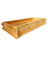 Timberlane Gardens Raised Bed Kit Double Deep (Two 3x6) Western Red Ceda... - $154.61 CAD