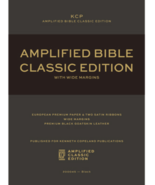 Amplified Bible, Classic AMPC, 1987 ~ Black Goatskin Leather - €276,29 EUR