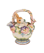 Fitz & Floyd Halcyon Rabbit Teapot - $84.14