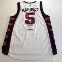 Stephon Marbury signed jersey BAS Beckett New York Knicks Autographed Team USA - £399.66 GBP