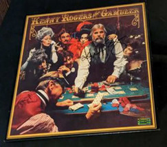 Kenny Rogers autographed the gambler album with coa - £454.56 GBP