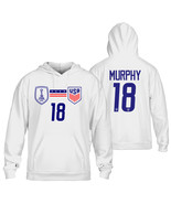 Casey Murphy #18 USWNT Soccer FIFA Women&#39;s World Cup 2023 Hoodie  - $75.21 CAD+