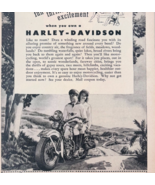1948 Harley Davidson Motorcycle Advertisement Transportation Vintage F15U1 - $41.01 CAD