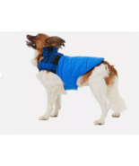 32 Degrees Heat Dog  Polar Fleece Jacket Blue Easy Access Leash Hole Sma... - $14.74