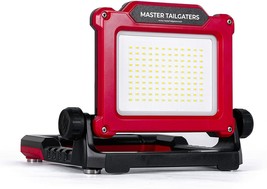 Master Tailgaters LED Work Flood Light Compatible for Milwaukee 18v Battery - $58.04