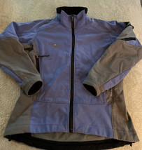 Mountain Hardware Womens Purple Gray Black Gore Windstopper Softshell Jacket 8 - £35.17 GBP