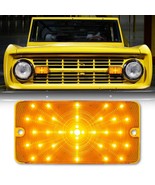 1x Amber Front LED Park Turn Signal Light Lamp Lens EACH for 1969-77 For... - $860.18 MXN