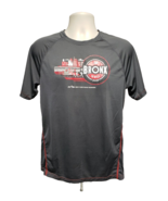 2018 NYRR New York Road Runners Bronx 10 Mile Run Mens Medium Gray Jersey - €16,95 EUR