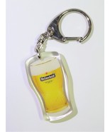 Heineken Beer Glass Shaped Double Sided Acrylic Keychain / Key Ring - Ne... - £12.43 GBP