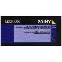 Lexmark 80C1HY0 Yellow High Yield Return Program Toner - $104.49