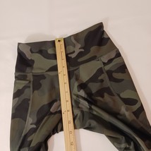Old Navy Women's Active Leggings S Green Camo High Rise Go-Dry Powersoft (22×24) image 10