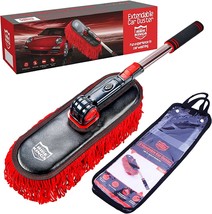Car Dusters With Extendable Handle,Duster for car Cleaning,Dust Pollen Removing, - £38.55 GBP
