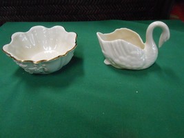 Great Collectible Set of 2 LENOX........Bowl and Swan - £8.99 GBP