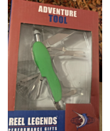 Reel Legends Adventure Tool Pocket Knife, 9 Blade-green GM0150PBE-600) - $14.73