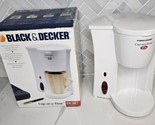 Black &amp; Decker Cup at a Time Personal Coffeemaker Model DCM7 Excellent C... - $34.60