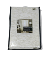 Linden Sheer Polyester Linen One Rod Pocket Panel 52x84in Natural - $29.99