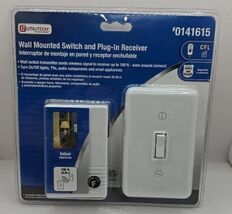 UtiliTech Wall Mounted Switch &amp; Plug-In Receiver NEW SEALED #0141615, 10... - $23.74