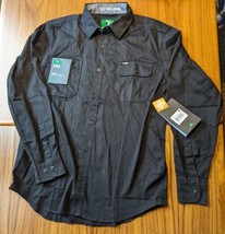 NWT FXD LSH-1 Button Up Work Shirt Men’s L Long Sleeve Stretch Workwear ... - £30.85 GBP