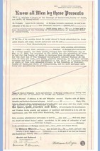 1936 Antique Deed Mortgage~W.Hager To F.Stoneback Richland Township Bucks Co Pa - £33.10 GBP