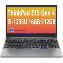 OEM Lenovo ThinkPad E15 15.6&quot; FHD, Intel Quad Core i5-1235U (Beats i7-11700), 16 - £848.22 GBP