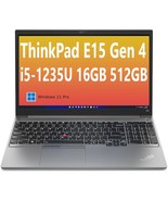 OEM Lenovo ThinkPad E15 15.6&quot; FHD, Intel Quad Core i5-1235U (Beats i7-11... - £855.39 GBP
