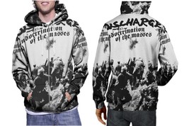Discharge Band   Men&#39;s Full-Print Sublimation Zipper Hoodie - $46.47 CAD