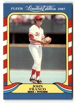 1987 Fleer Limited Edition #14 John Franco EX/NM  ID:48829 - $1.67