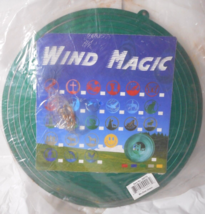10 3/4&quot; Gauge Metal Dark Green Wind Spinner Garden Decor 3D Deer Image NOS - £15.79 GBP