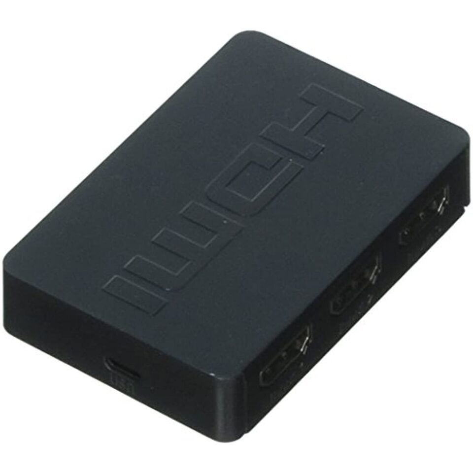 AUDIOVOX DHSWITCHF 3-Port HDMI Switcher, Black - $26.38